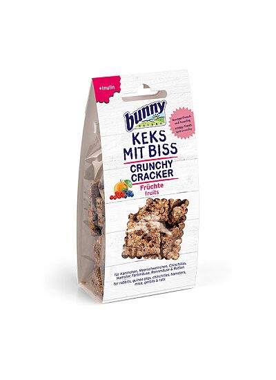 Bunny Nature Cruncy Cracker Τραγανά Κράκερ με Φρούτα 50gr