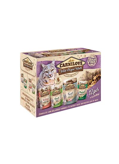 Carnilove Γάτα Φακελάκι Multipack Συσκευασία 1,02Kg