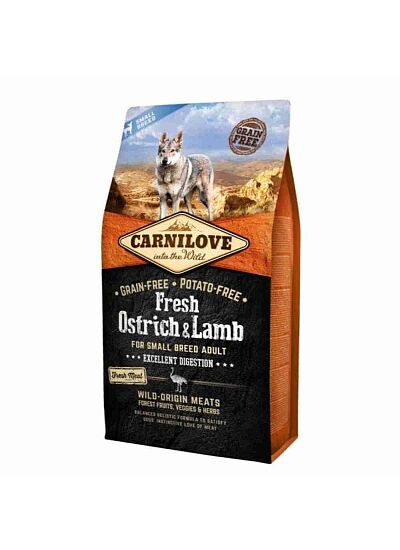 Carnilove Fresh Adult Small Ostrich & Lamb 1,5Kg