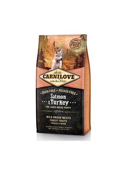 Carnilove Puppy Large Breed Salmon & Turkey 1,5Kg