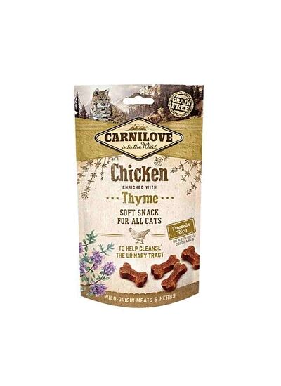Carnilove Soft Snack Γάτας Chicken with Thyme 50gr