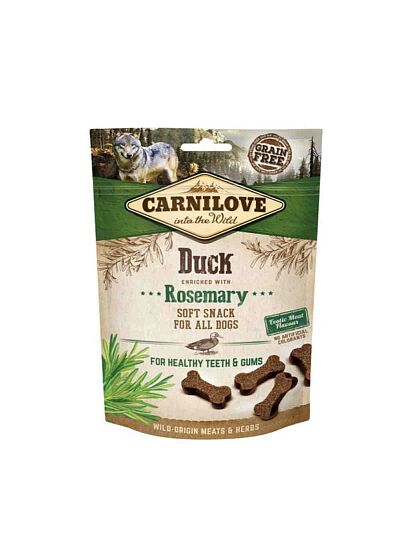 Carnilove Soft Snack Σκύλου Duck with Rosemary 200gr