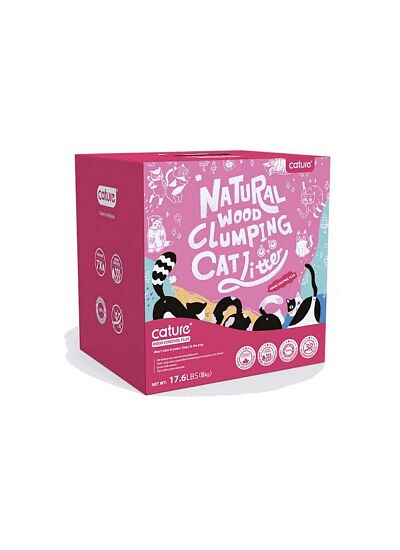 Cature Odor Control Plus Βιοδιασπώμενο Υπόστρωμα Υγιεινής για Γάτες 20L (8Kg)