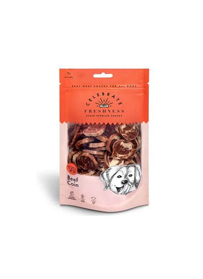 Celebrate Freshness Beef Coin Λιχουδιές για Σκύλους 100gr