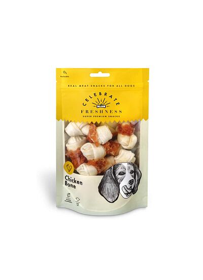 Celebrate Freshness Chicken Bone Λιχουδιές για Σκύλους 100gr