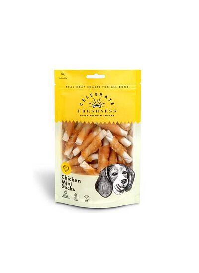 Celebrate Freshness Chicken Mini Sticks Λιχουδιές για Σκύλους 100gr