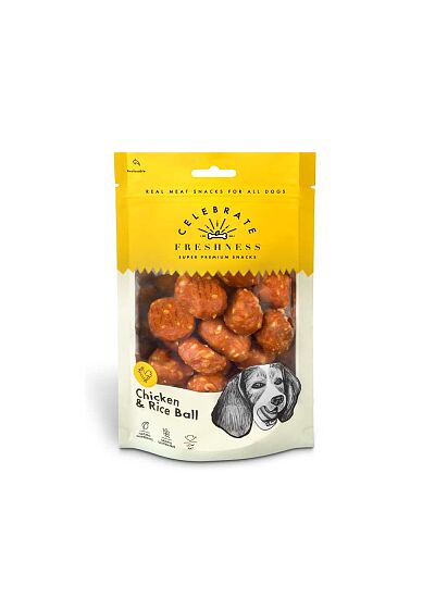 Celebrate Freshness Chicken & Rice Ball Λιχουδιές για Σκύλους 100gr