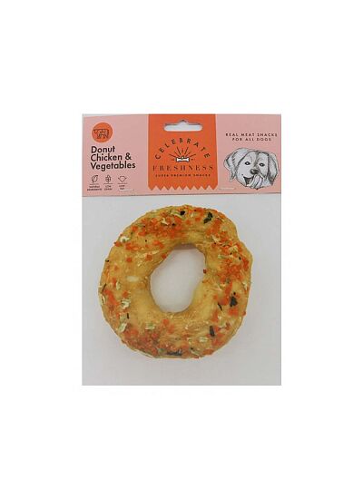 Celebrate Freshness Donut Chicken & Vegetables Λιχουδιά για Σκύλους 120gr