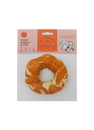 Celebrate Freshness Donut Salmon & Fish Λιχουδιά για Σκύλους 120gr