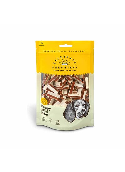 Celebrate Freshness Puppy Mini Bites Λιχουδιές για Κουτάβια 100gr
