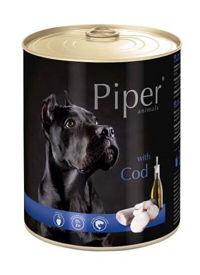 PIPER ADULT Μπακαλιάρος & Ντομάτα 800gr