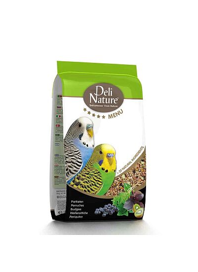 Deli Nature 5* Menu Budgies Μείγμα για Παπαγαλάκια 800gr