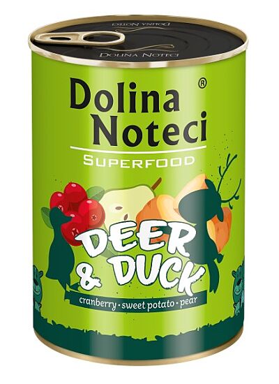 DOLINA NOTECI SUPERFOOD Ελάφι & Πάπια 400gr