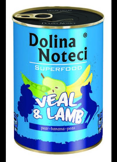 DOLINA NOTECI SUPERFOOD Μοσχάρι & Αρνί 400gr