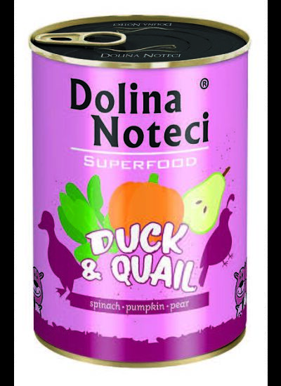 DOLINA NOTECI SUPERFOOD Πάπια & Ορτύκι 400gr