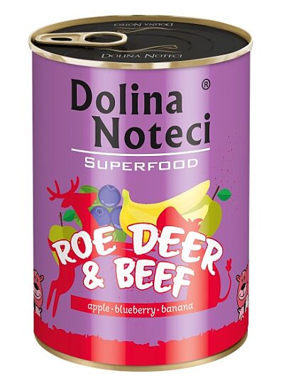 DOLINA NOTECI SUPERFOOD Ζαρκάδι & Βοδινό 400gr