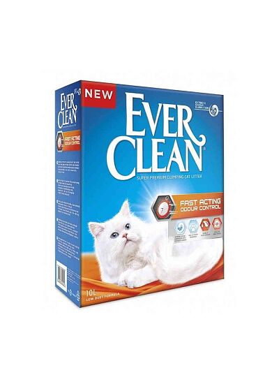 Ever Clean Fast Acting Odour Control Συγκολλητική Άμμος για Γάτες 10lt