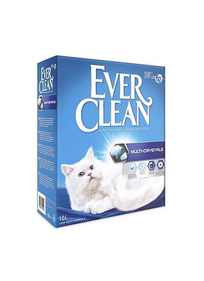 Ever Clean Multi   Crystals Συγκολλητική Άμμος για Γάτες 10lt