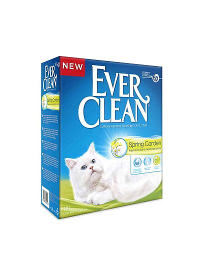 Ever Clean Spring Garden Συγκολλητική Άμμος για Γάτες 10lt