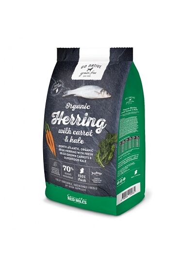 GO NATIVE ADULT Βιολογική Ρέγγα, καρότο & λάχανο 4kg