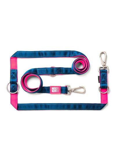 Max & Molly Οδηγός Περιπάτου Multi   Function Leash Matrix Pink/L