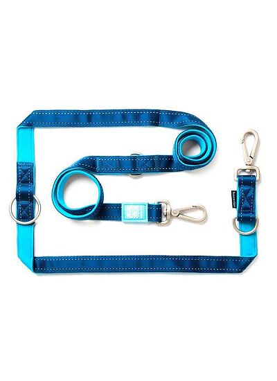 Max & Molly Οδηγός Περιπάτου Multi   Function Leash Matrix Sky Blue/L
