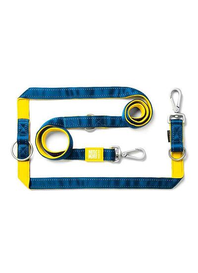 Max & Molly Οδηγός Περιπάτου Multi   Function Leash Matrix Yellow/L
