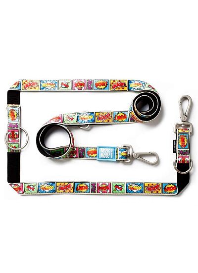 Max & Molly Οδηγός Περιπάτου Multi   Function Leash Comic/L