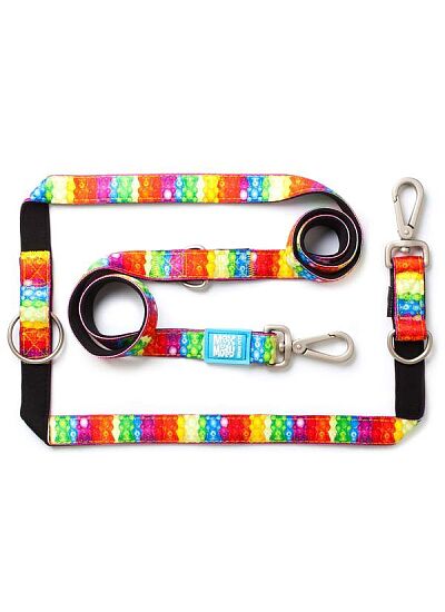Max & Molly Οδηγός Περιπάτου Multi   Function Leash Jelly Bears/L