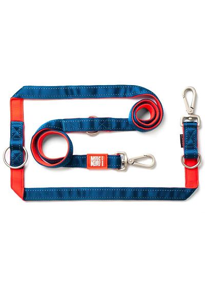 Max & Molly Οδηγός Περιπάτου Multi   Function Leash Matrix Red/L