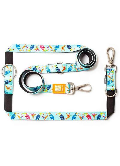 Max & Molly Οδηγός Περιπάτου Multi   Function Leash Paradise/L