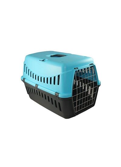 MP Bergamo Box Μεταφοράς Με Μεταλλική Πόρτα Gipsy Μπλε Πάγου (46x31x32 cm)  No.1