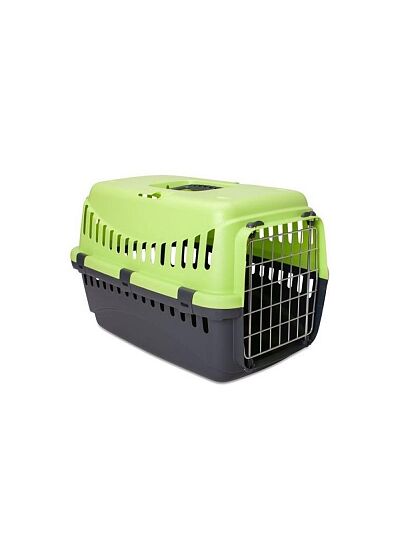 MP Bergamo Box Μεταφοράς Με Μεταλλική Πόρτα Gipsy Πράσινο Φυστικί (46x31x32 cm)  No.1