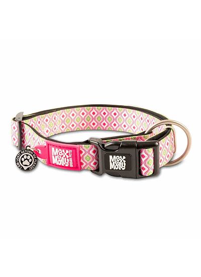 Max & Molly Περιλαίμιο Smart ID Collar Retro Pink/L
