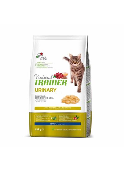 Natural Trainer Low Grain Cat Adult Urinary 1,5Kg