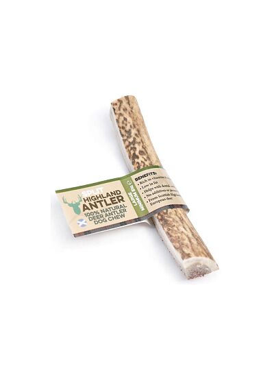 Nova Dog Highland Antler Chews Φυσικό Split Κέρατο Ελαφιού για Σκύλους (81 120gr)/Large