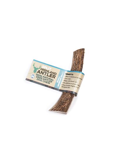 Nova Dog Highland Antler Chews Φυσικό Split Κέρατο Ελαφιού για Σκύλους (30 50gr)/Small