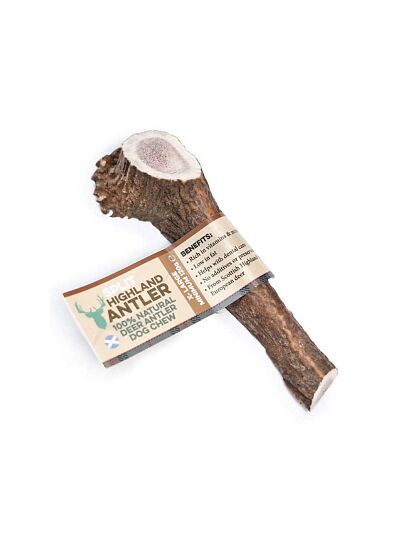 Nova Dog Highland Antler Chews Φυσικό Split Κέρατο Ελαφιού για Σκύλους (120+gr)/XLarge