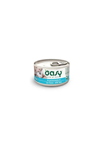 Oasy Grain Free Cat Adult Mousse Τόνος 85gr