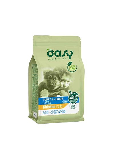 Oasy Puppy & Junior Large Breeds Chicken 12Kg