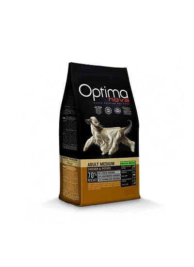 Optima Nova Grain Free Adult Medium Chicken & Potato 12Kg