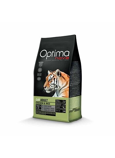 Optima Nova Low Grain Cat Adult Chicken & Rice 2Kg
