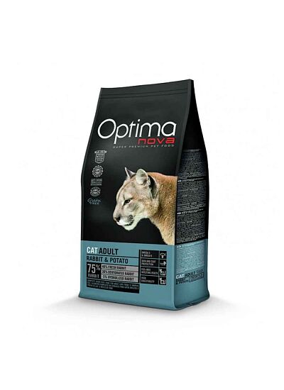 Optima Nova Grain Free Cat Adult Rabbit & Potato 2Kg