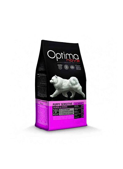Optima Nova Grain Free Puppy Sensitive Salmon & Potato 2Kg