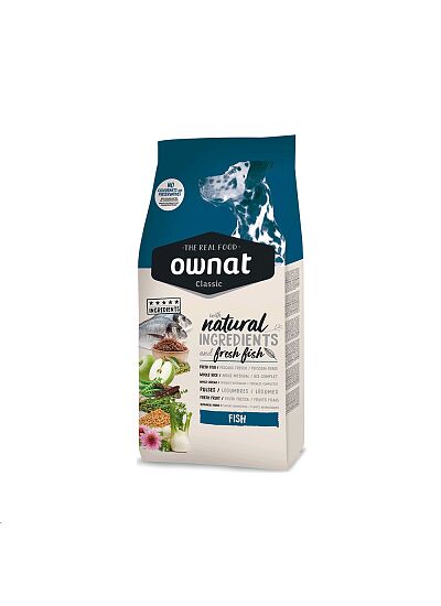 Ownat Classic Low Grain Dog Fish 12Kg