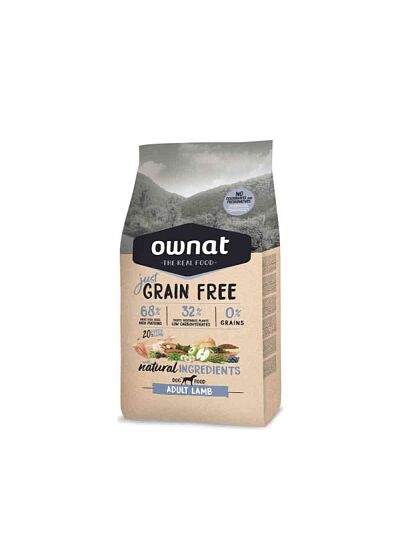 Ownat Just Grain Free Adult Dog Lamb 3Kg