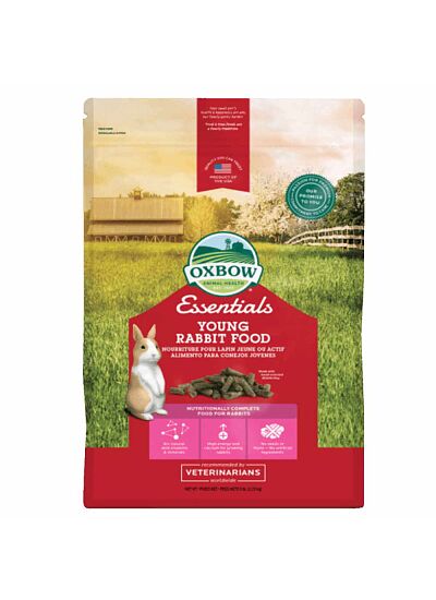 Oxbow Πλήρης Τροφή Κουνελιού Essentials Young Rabbit 2,28Kg