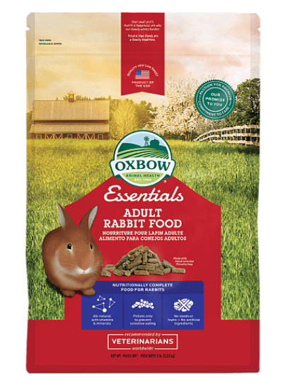 Oxbow Πλήρης Τροφή Κουνελιού Essentials Adult Rabbit 2,28Kg