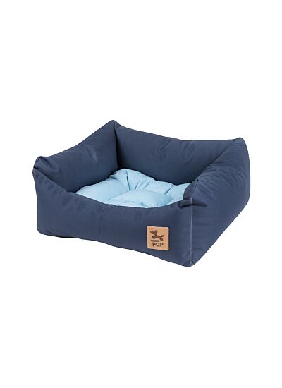 PQP Κρεβατάκι Πουφ Αδιάβροχο No.6 Μπλε   Γαλάζιο για Σκύλους (95x88 cm)