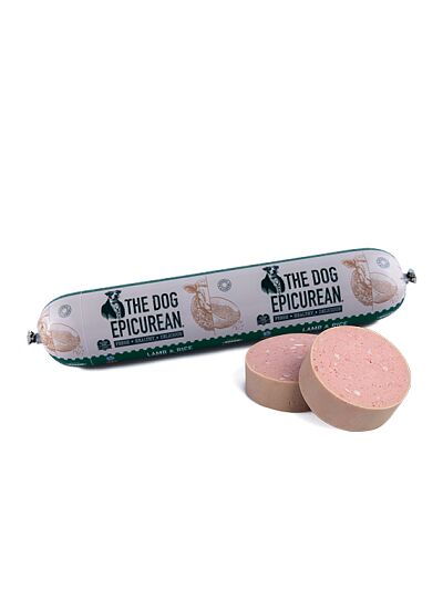 Doca Epicurian Σαλάμι Για Σκύλους Αρνί Με Ρύζι 800gr